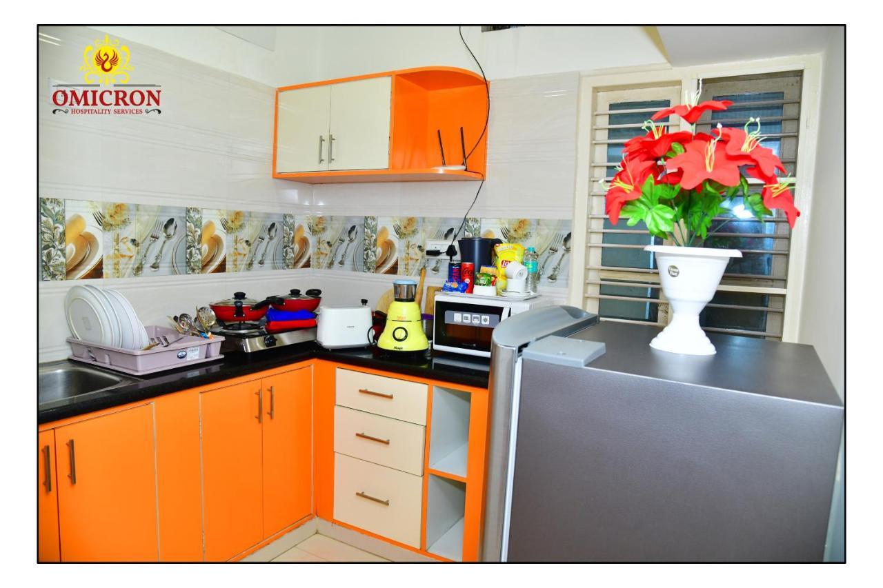 Hotel Omicron 1 Bhk Studio Room Bengaluru Kültér fotó