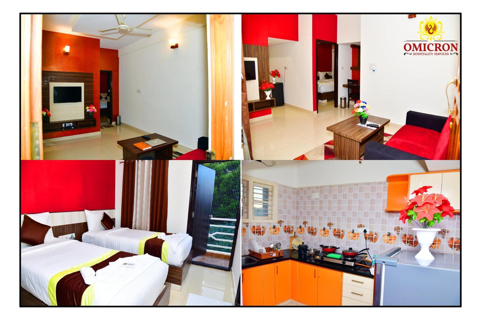 Hotel Omicron 1 Bhk Studio Room Bengaluru Kültér fotó
