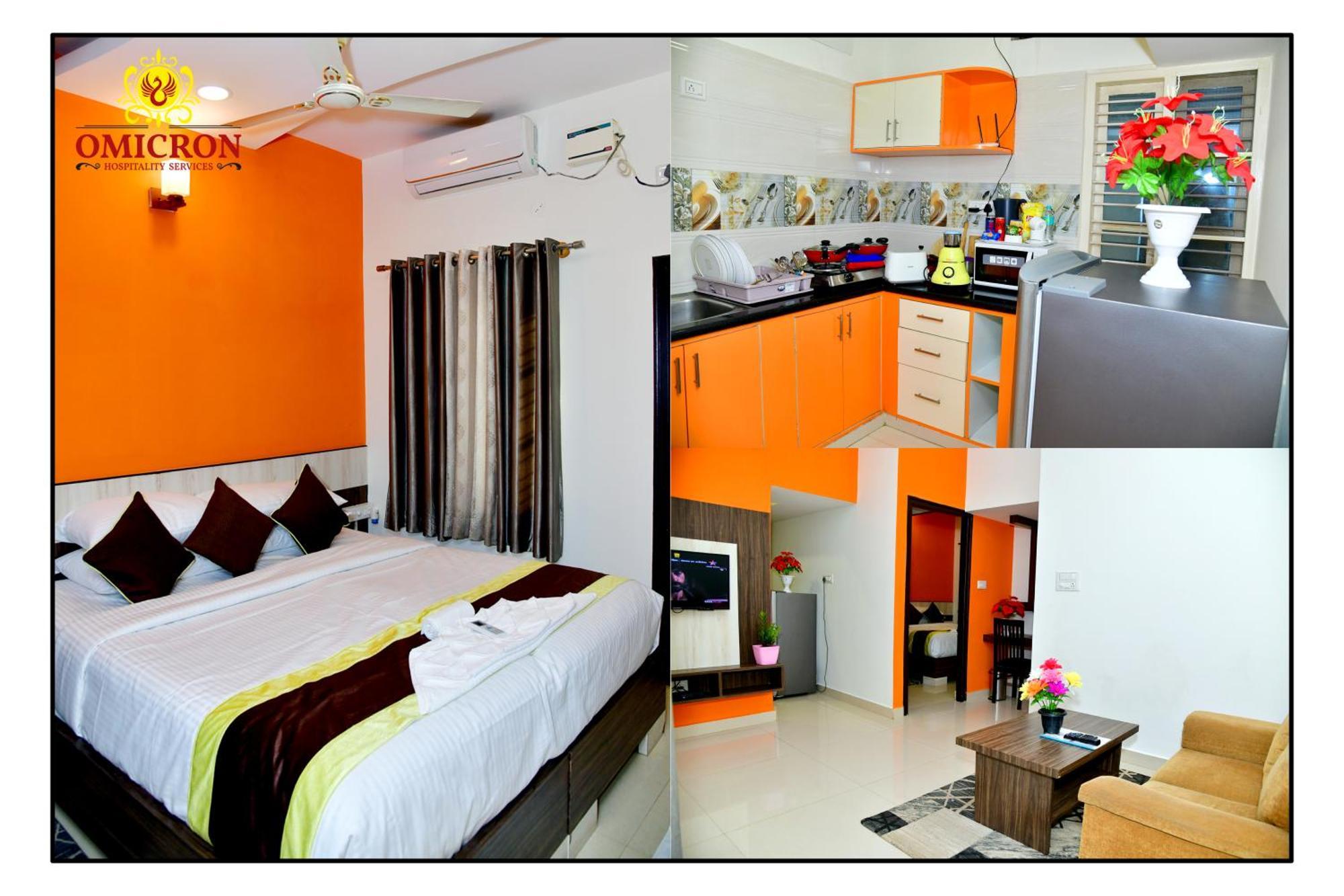 Hotel Omicron 1 Bhk Studio Room Bengaluru Kültér fotó